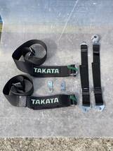 ★程度極上★TAKATA/タカタ 4点式シートベルト RACE 4 N SNAP ブラック FIA 8853-2016公認_画像1