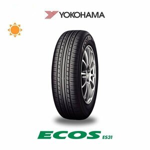 新品 ヨコハマ 2023年製 ECOS ES31 185/60R15 84H