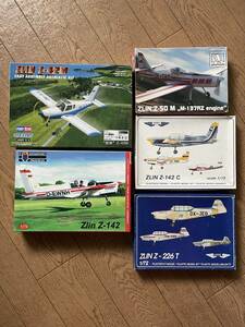 1/72z Lynn Z-42M Z-50M Z-142 Z-142C Z-226T 5 piece 