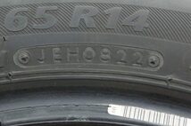 送料無料【中古】155/65R14 ブリジストン ネクストリー 22年 4本 1台分 スペア 応急_画像5