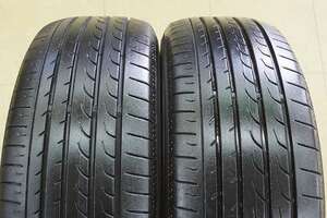 送料無料【中古】195/65R15 ヨコハマ ブルーアース RV-02 21年 2本 スペア 応急