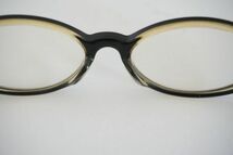【即決】YOHJI YAMAMOTO ヨウジヤマモト 眼鏡 度入り メガネ 黒系【574976】_画像3
