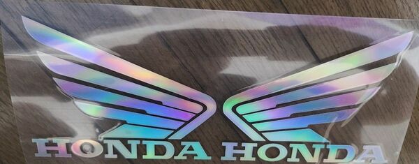 Honda ホンダ 人気カラー光反射リフレクター ステッカー左右計2枚フロントマーク本田 カスタム