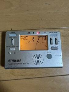 YAMAHA TDM-700 チューナーメトロノーム キズ汚れあり 動作良好