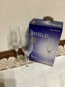 シャンパングラス　OBERGLAS serie PIECIOUS ドイツ製 　２客