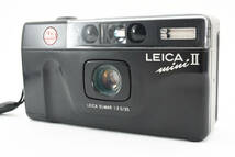 【純正ケース付き】ライカ LEICA mini ll ミニ 2 ブラック コンパクトカメラ フィルムカメラ #2100024A_画像2