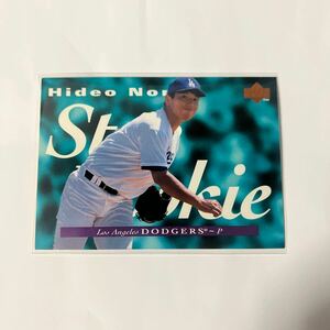 ■野茂英雄 1995 UPPER DECK Star Rookie ルーキーカード #226 ドジャース　レジェンド　トルネード投法