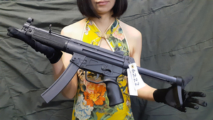 【MP5A3】（6222）　金属塗装カスタムエアガン　マルイ18禁エアコキ改造　宮川ゴム　GTFクマザワ
