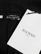 62338 BALMAIN ／ バルマン サイドジップ バイカー デニム_画像7