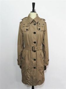 62662 Burberry ／ バーバリー フーデッド トレンチコート