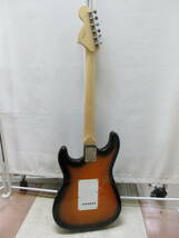 T3-14　Squier by Fender(スクワイア by フェンダー)　エレキギター　STRAT Affinity SERIES　全長 約99㎝　ソフトケース付き　弦楽器_画像3