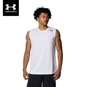 【定価3300円/新品タグ付き/サイズL】アンダーアーマーUNDER ARMOUR メンズバスケTシャツ UA ロングショット スリーブレス Tシャツ 137534