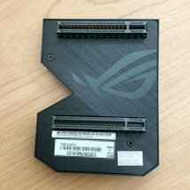 ASUS ROG NVLink ブリッジとAura Sync対応 幅60mm 3slot-TYPE RGB RTX2080Ti/2080専用 ROG-NVLINK-3 【中古品】_画像7