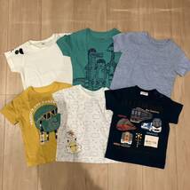 半袖Tシャツ Tシャツ 半袖 トップス 80cm まとめ売り babyGap GAP ユニクロ ポケモン ピカチュウ 電車 西松屋 白 青 ネイビー 緑_画像1