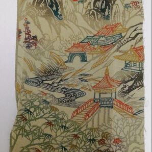 解き布 着物 和柄生地 約18cm × 約140cm □