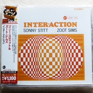 【ジャズCD】ソニースティット&ズートシムズ/インター・アクション/Sonny Stitt＆Zoot Sims/INTER-ACTION/24bitリマスター盤