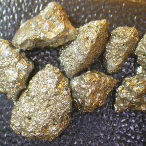 ペルー産の黄鉄鉱セットです(大きめ)。の画像1