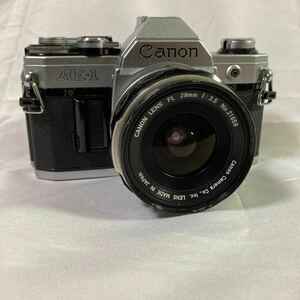 Canon キャノン AE-1 + FL 28mm 1:3.5 一眼レフカメラ シャッター動作品