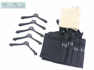 FOXEY ガーメント×5 ハンガー×5本セット ロゴ入 持ち手付♪送料込