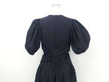 CECILIE BAHNSEN セシリーバンセン ドレス ワンピース JUNIPER UK6 ブラック コットン_画像5