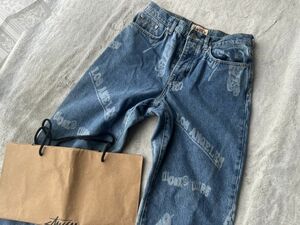 正規品　STUSSY × LEVI'S　コラボ　グラフィックデニムパンツ　ジーンズ　ステューシー　リーバイス