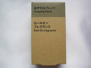 [ Muji Ryohin ] roll on аромат .. древесный уголь Blend 