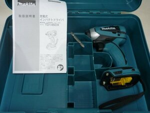 新品 makita マキタ 18V充電式インパクトドライバ TD146DX 本体+ケース 即決送料無料　