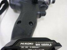 新品 HIKOKI 日立 18V充電式インパクトドライバ WH18DDL2 本体+ケース付 SB 即決送料無料_画像4