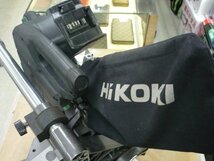 HiKOKI ハイコーキ 165㎜ 36V コードレス卓上スライド丸のこ C3606DRB 即決送料無料_画像4