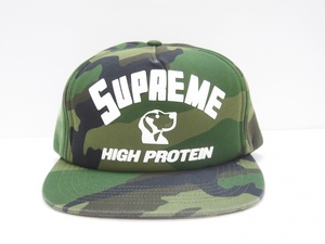 SUPREME シュプリーム 17AW High Protein 5 Panel キャップ