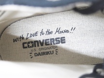 CONVERSE×DAIRIKU コンバース/ダイリク 1SD502 23AW ALL STAR US HI DK スニーカー　美品_画像7