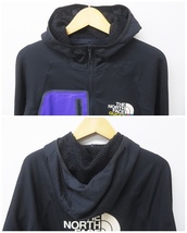 GUCCI×THE NORTH FACE グッチ/ザノースフェイス 663909 22SS ロゴ ハーフジップ プルオーバーパーカー　未使用美品_画像6