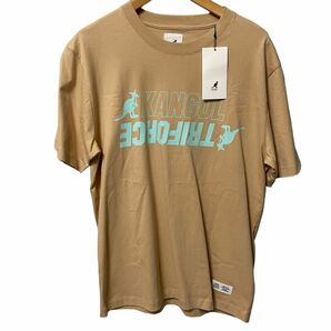 【新品】タグ付き　カンゴール kangol 半袖tシャツ　Lサイズ　プリントtシャツ　