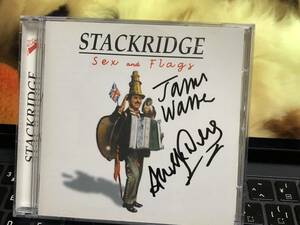 （S）スタックリッジ Stackridge★Sex and Flags アンディ・デイヴィス、ジェームス・ウォーレン サイン入り