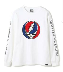 #古着屋大和 送料無料 Schott ショット GRATEFUL DEAD 1976年 STEAL YOUR FACE グレイトフルデッド ロングスリーブ Tシャツ ロンT Mサイズ