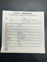 愛 地球博 千円銀貨幣プルーフ貨幣セット 2005年日本国際博覧会記念 31.1g EXPO 純銀 1000円銀貨 愛知万博　造幣局 ／17177_画像2