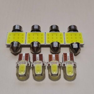 フルCOB RG系 RK系 ステップワゴン 超爆光! T10 LED ルームランプ ポジション ナンバー灯 8個セット ホンダ /t31tc2