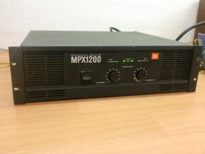 JBL パワーアンプ MPX1200