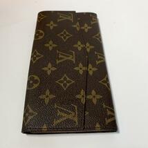 １スタ◆美品◆ LOUIS VUITTON ルイヴィトン 長財布 モノグラム レター型　ヴィンテージ　薄型　コンパクト_画像3