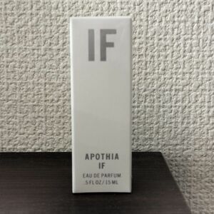 APOTHIA IF オーデパフューム 12ml　シュリンク付