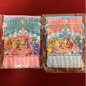 非売品映画入場者特典プリンセスプリキュア プリンセスエレガントポーチ2点