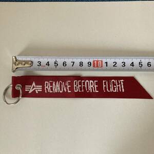 アルファ インダストリーズ ALPHA INDUSTRIES INC 赤 タグ リボン ブランドタグ ma1 n2b n3b REMOVE BEFORE