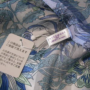11 新品 リバティ スカーフ シルク 絹100％ 花柄 約82Ｘ82㎝ 日本製 洗濯機で洗えます 未使用 定形外郵便の送料94円の画像3