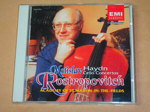 ハイドン:チェロ協奏曲集　/　ムスティスラフ・ロストロポーヴィチ（Mstislav Rostropovich）/　CD