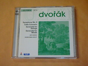 Dvorak　Cello Concerto Op 104 / Serenade for Strings　/ Arto Noras（アルト・ノラス）他　/　CD　2枚組　輸入盤
