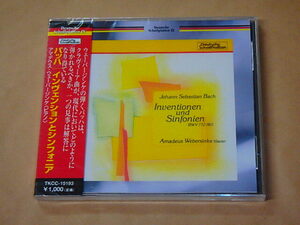 バッハ:インヴェンションとシンフォニア　/　 ウェーバージンケ(アマデウス)（AMADEUS WEBERSINKE）/　CD