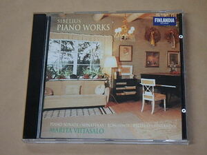 Sibelius;Piano Works　/　 MARITA VIITASALO（マリタ・ヴィータサロ）/　ドイツ盤　CD