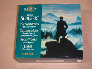 Franz Schubert：Symphonies / Chamber Music / Piano Works　/　Roy Goodman他　/　CD12枚組BOXセット　輸入盤