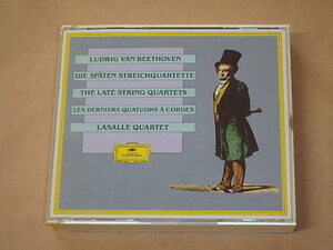 Beethoven;The Late String Quartets　/　 Lasalle Quartet（ラサール弦楽四重奏団）/　CD　3枚組　ドイツ盤