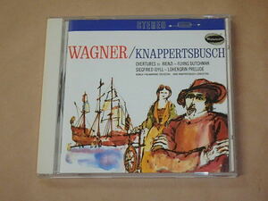 Richard Wagner, 管弦楽曲集2　/　ミュンヘン・フィル管弦楽団，ハンス・クナッパーツブッシュ（Hans Knappertsbusch）/　CD